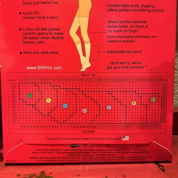 NWT Spanx Footless High Waisted Footless Pantyhose. - Picture 6 of 6